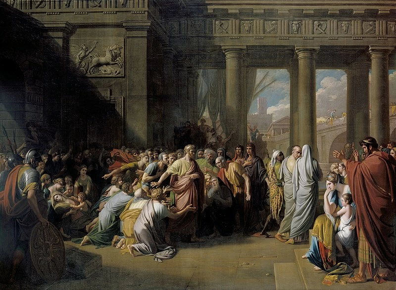 La partenza di Regolo - Royal Collection